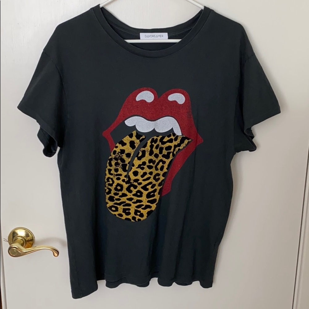 Rolling Stones Leopard Tongue Tour Tee